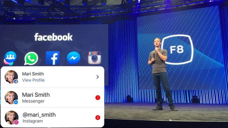 Facebook, Messenger ve Instagram Bildirimleri Birleşiyor!